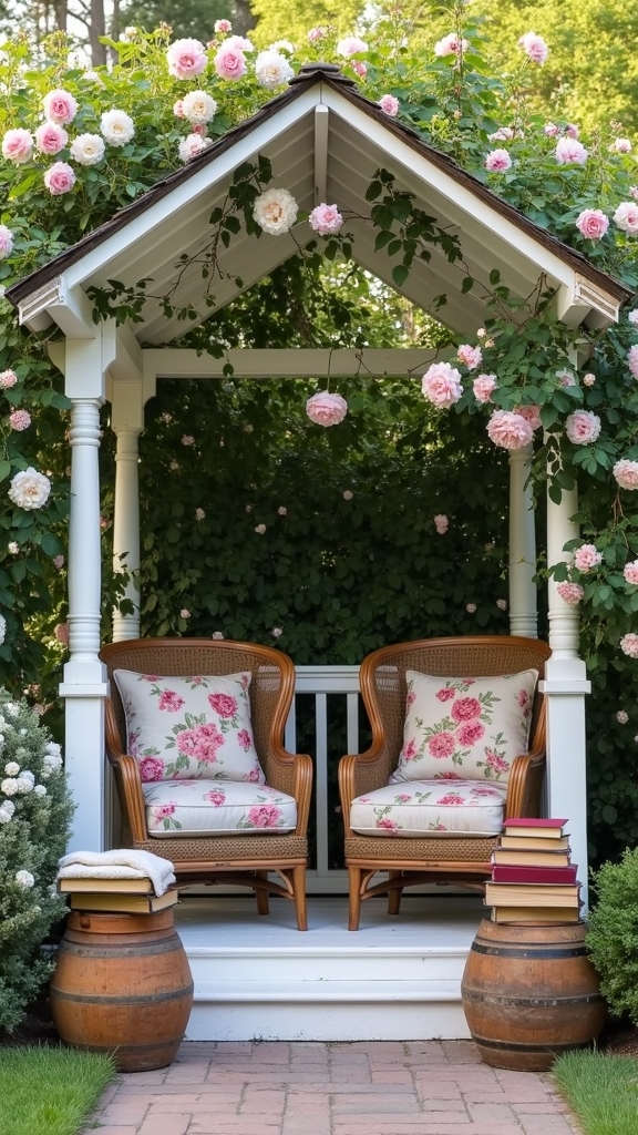 cozy cottage reading nook