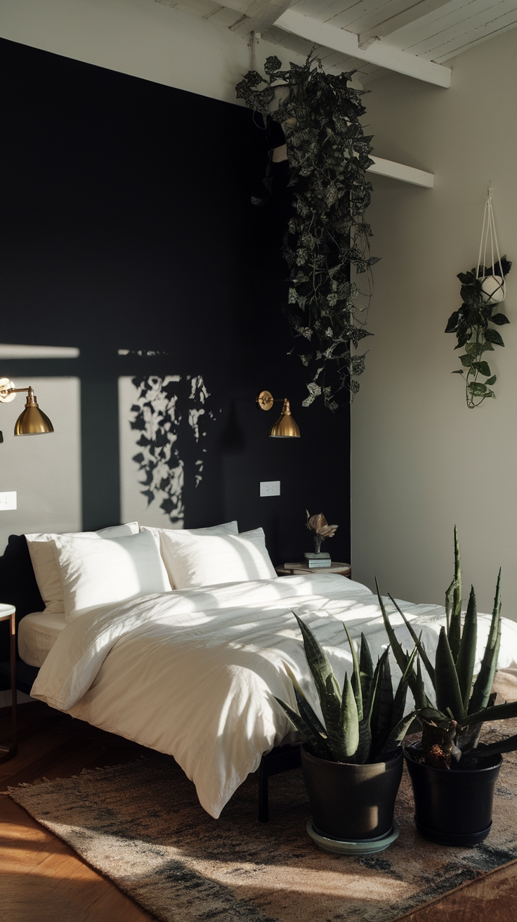 creative black wall decor