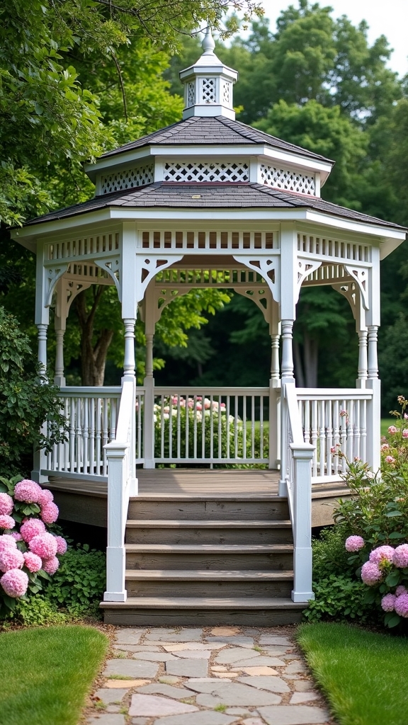 elegant garden gazebo design