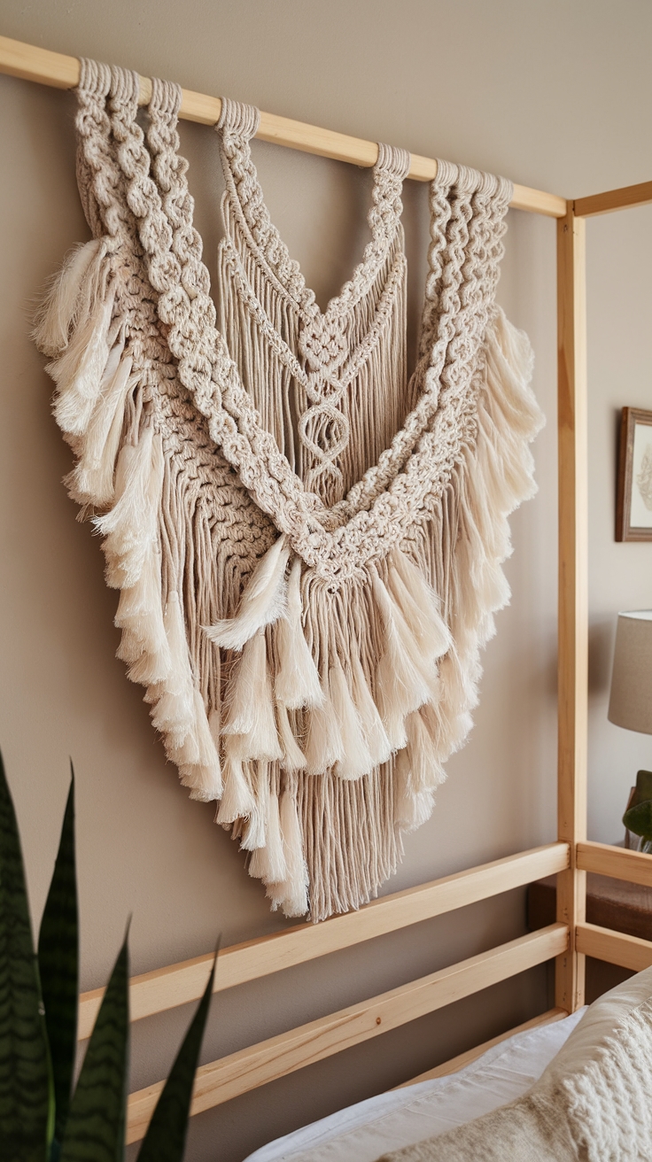 natural fiber wall decor