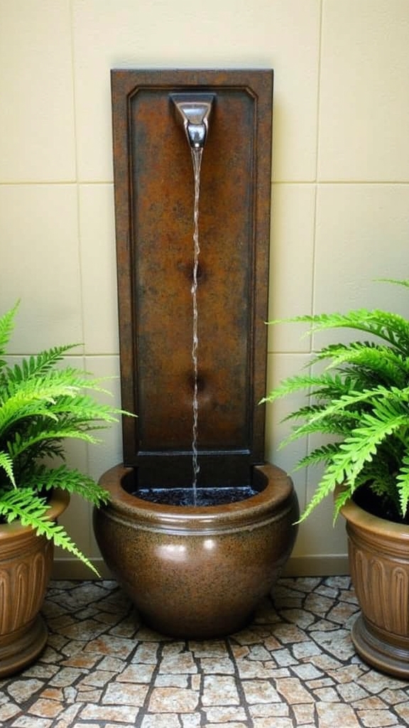 small decorative water installations