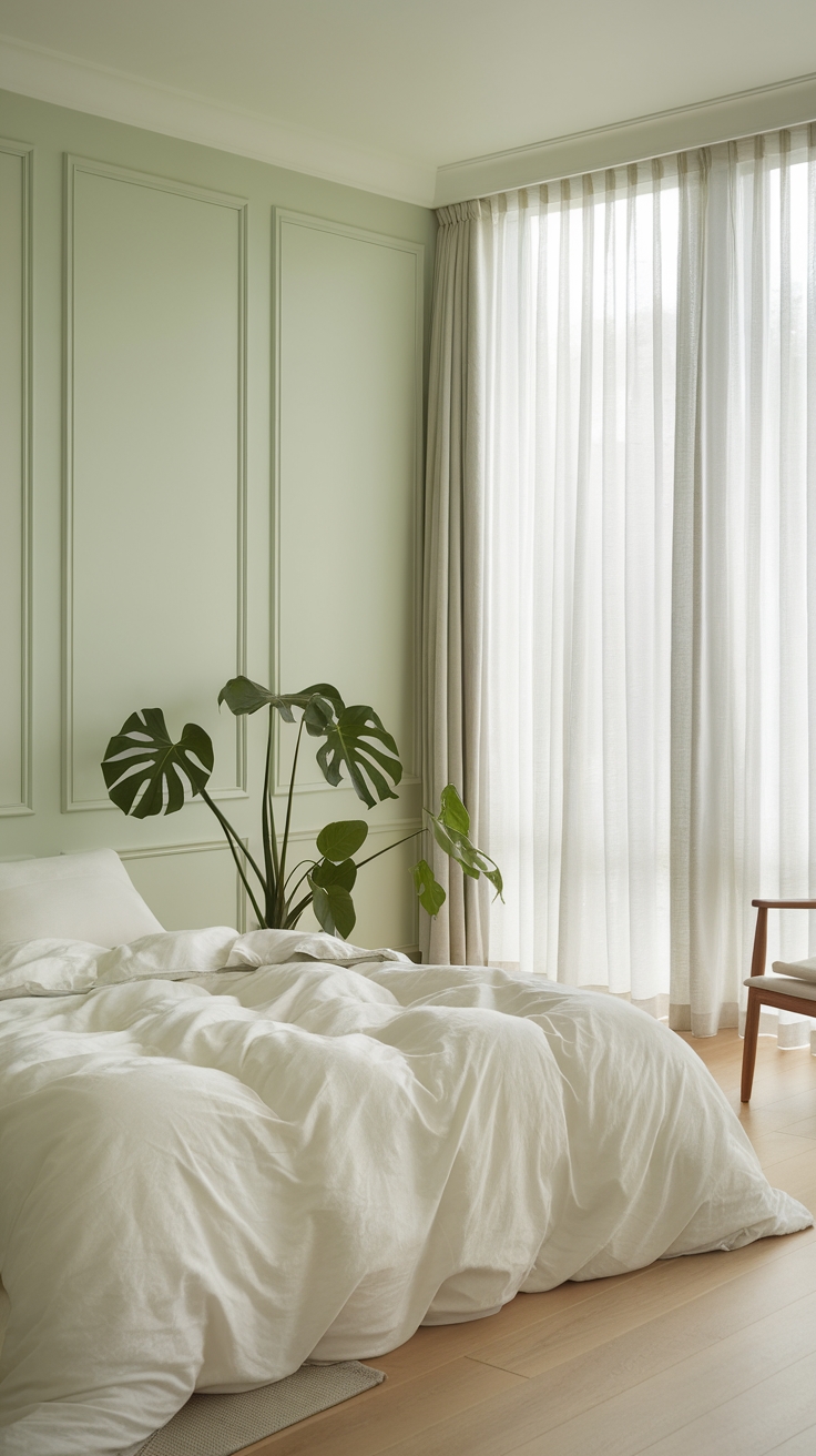 soft green for minimalism