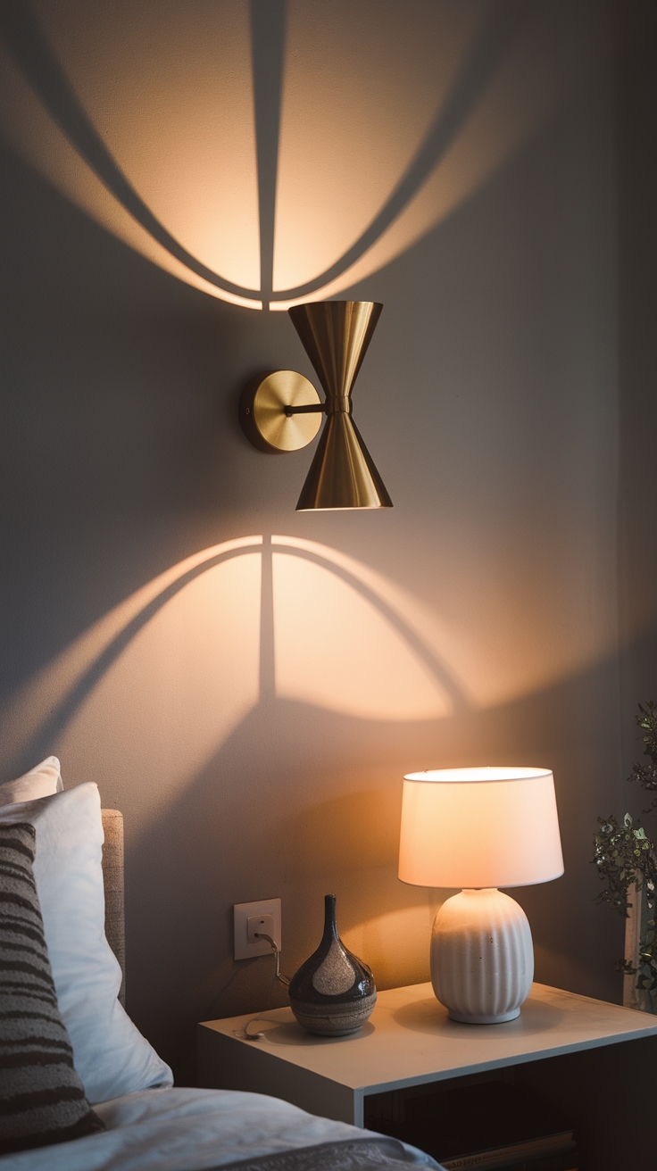 stylish bedroom wall sconces