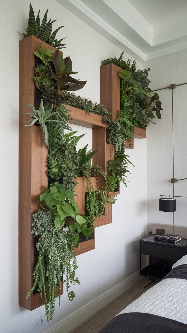 vertical garden aesthetic appeal