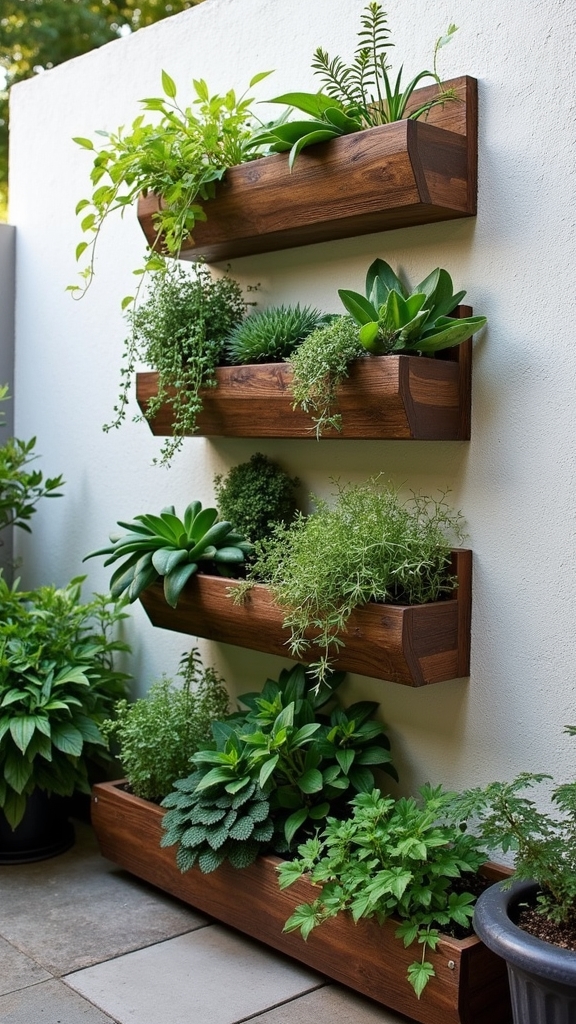 vertical garden design techniques