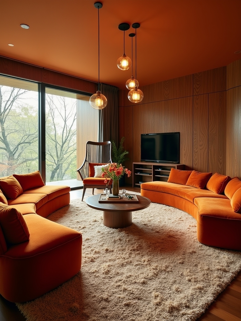 70s sunken living room ideas