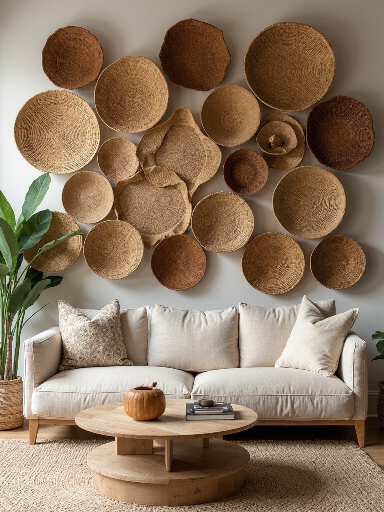 basket wall focal point