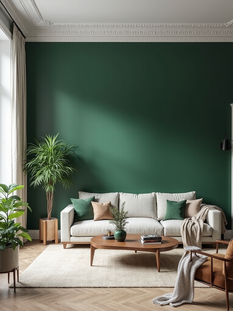 bold natural wall color