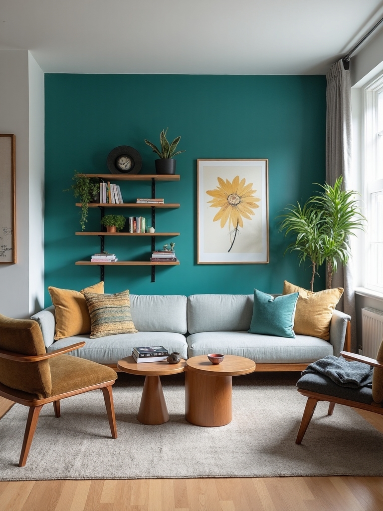 create eye catching accent wall