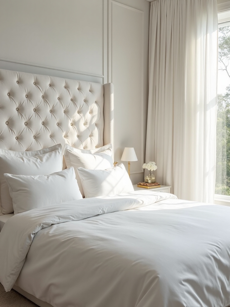 elegant tufted headboards design