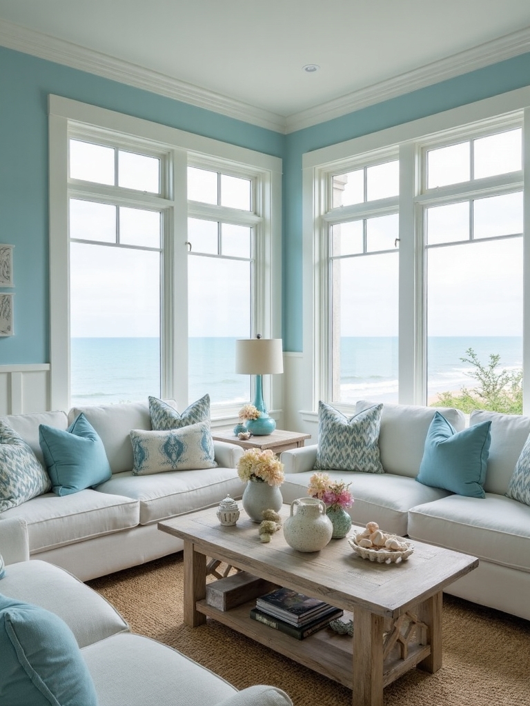 light blue coastal retreats