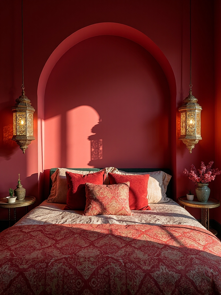 moroccan reds for warmth