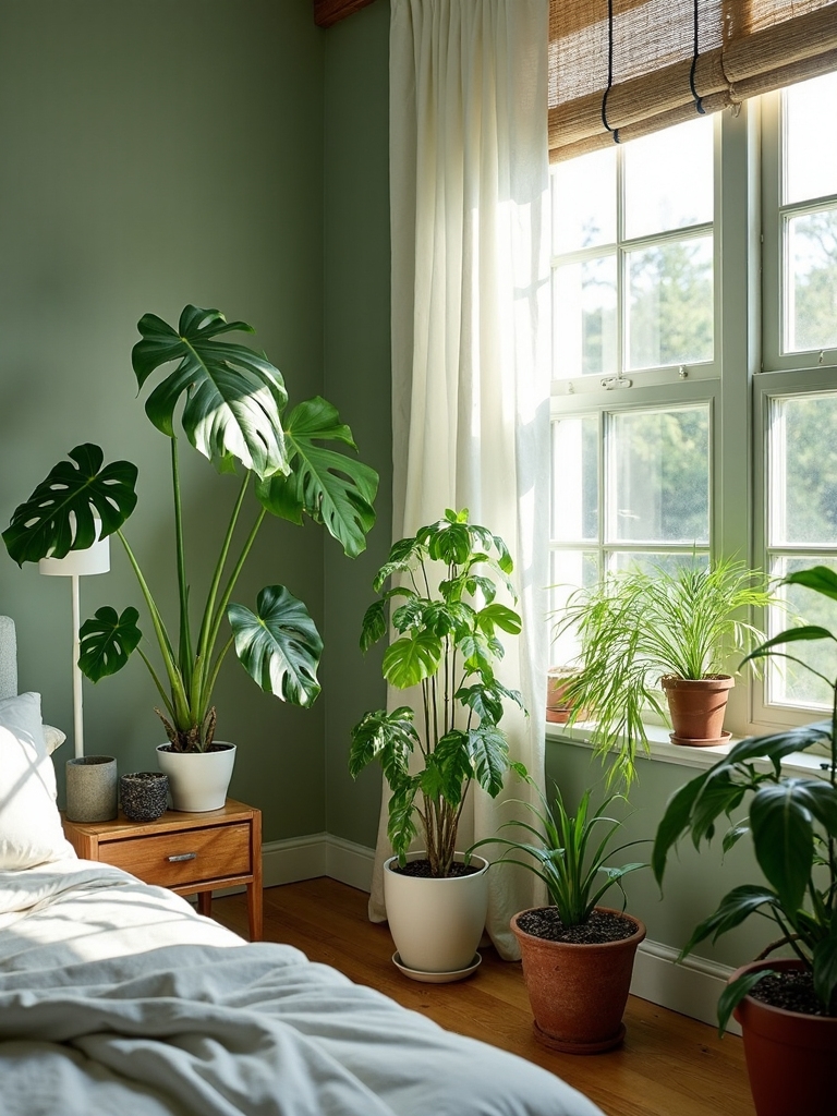 potted plants improve air quality