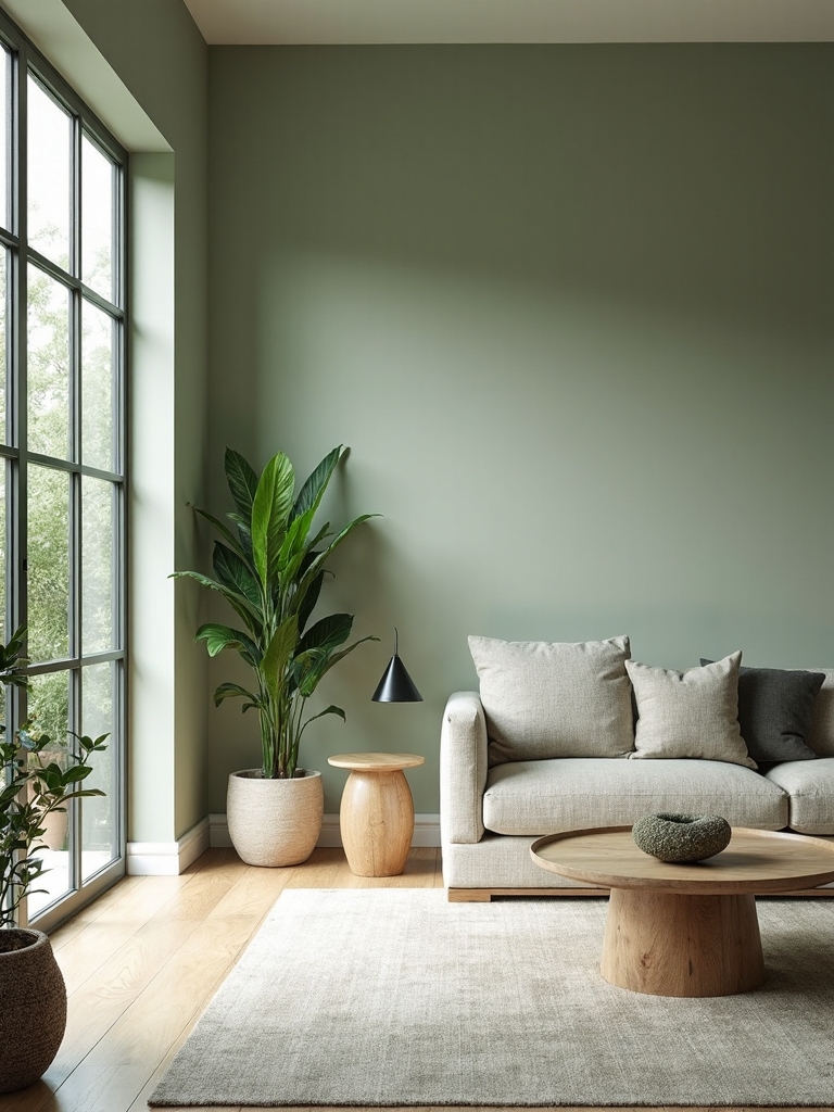 sage green home aesthetic