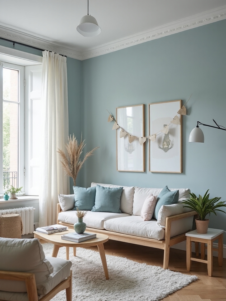 scandinavian airy color palette