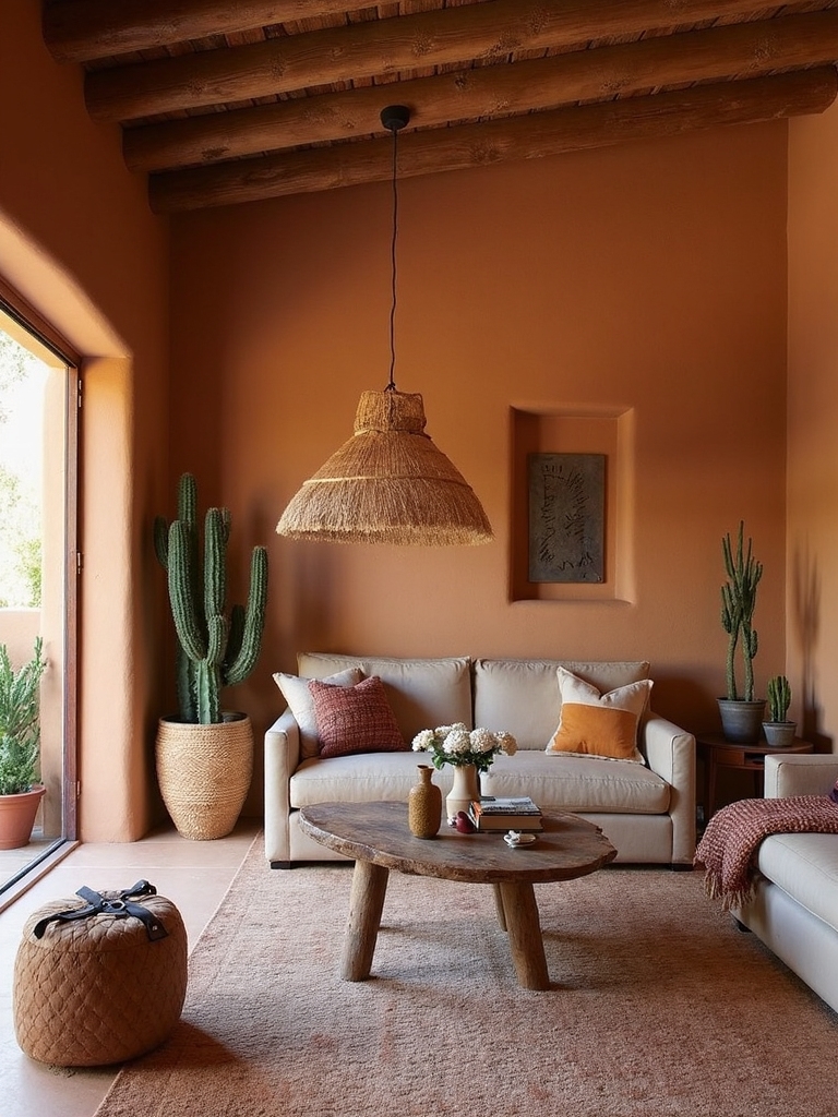 southwest inspired warm color palette