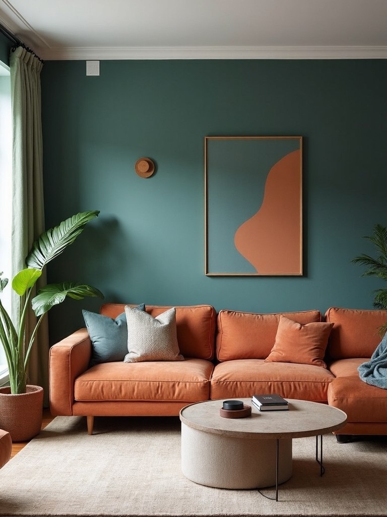 trendy living room colors